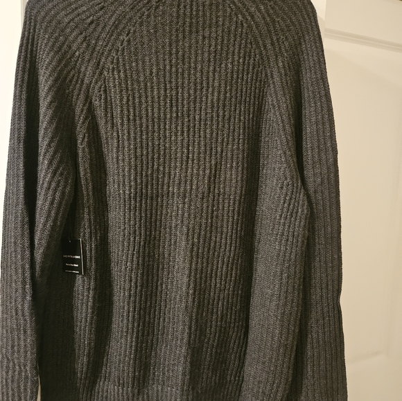 Saks Fifth Avenue Shawl collar cardigan sweater. Merino Wool. Size L. - Picture 8 of 12